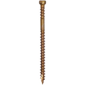 GRK RT Composite Exterior Trim Screw - Exterior Wood Trim Screw - 514 Count, #8 x 3-1/8 in — Construction & DIY Use, Standard Hardware Spec