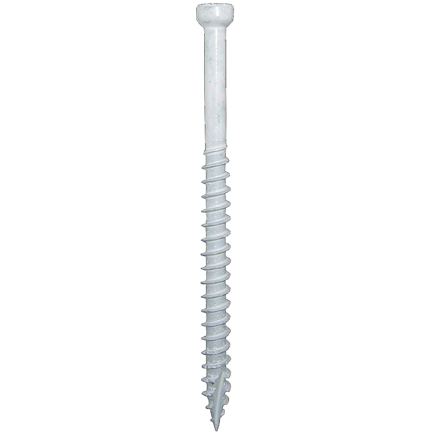 GRK 17830 White Finishing Trim Head HandyPak Screws, 8 x 21/2", 100