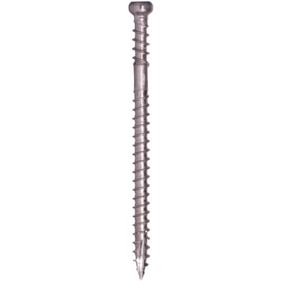 GRK 36077 #8x2 Star Drive Trim Head 305 Stainless Steel RT Composite Exterior Trim Screws, 1200/Box
