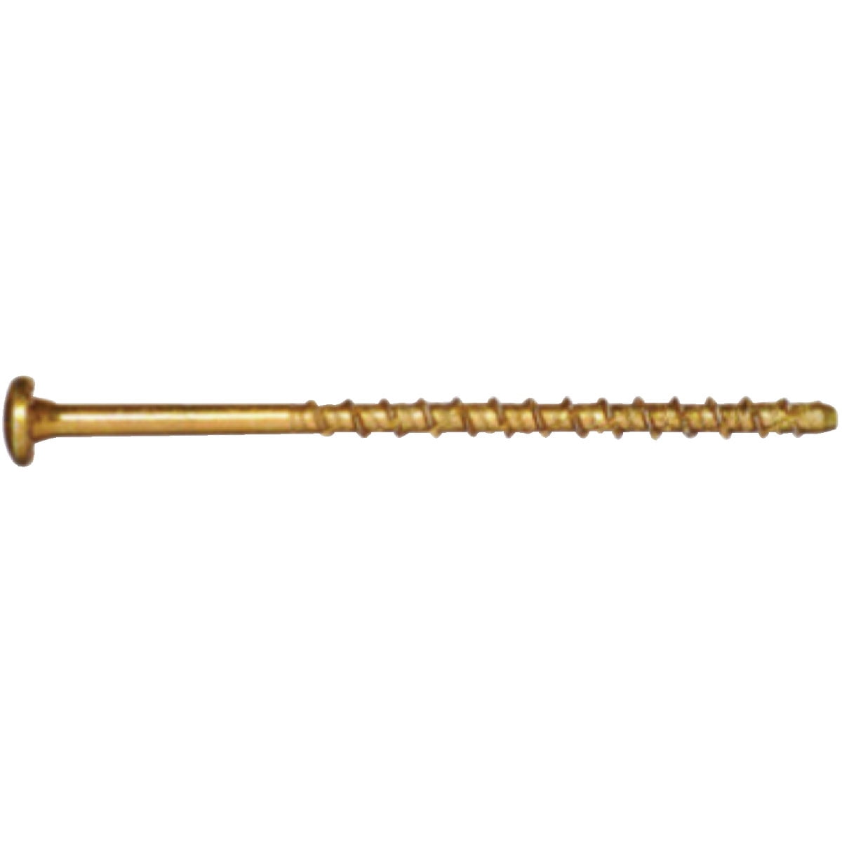 GRK Caliburn XL Concrete Screw - Extra Long, Steel - 400 Count, 19/64" x 3-1/2", Yellow
