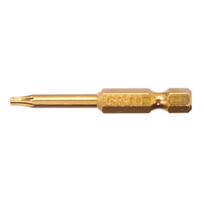 GRK CARD10-2 T-10 2" Bits, (Carded), 2 Bits per Card, Yellow