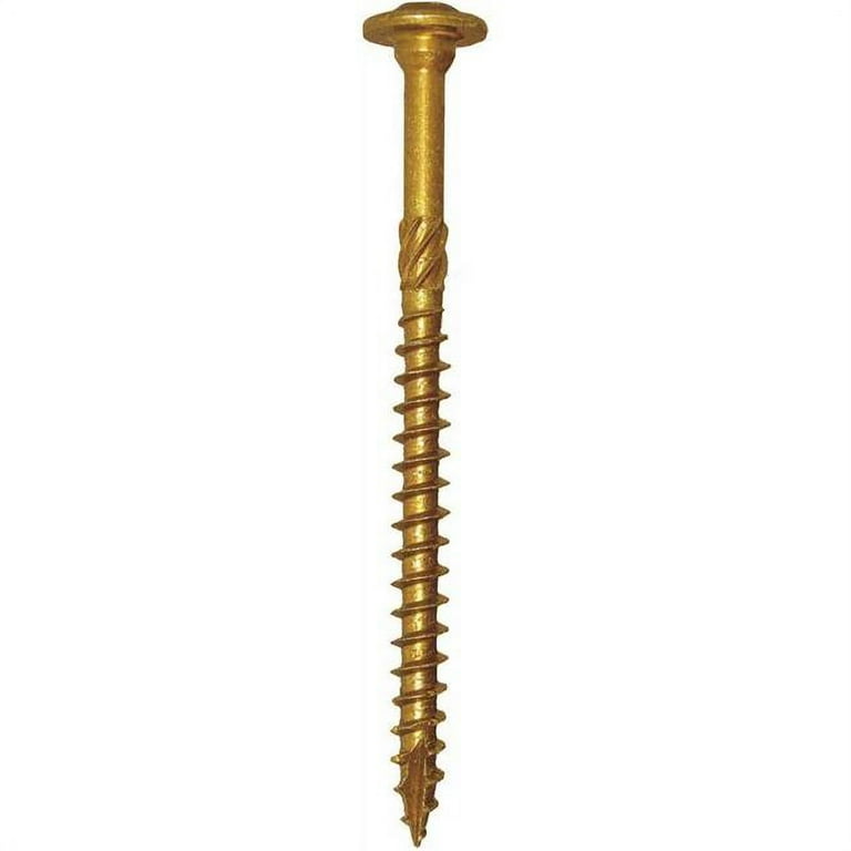 5/16 in. x 5-1/8 in. Star Drive Low Head Washer Rugged Structural Wood Screw (40-Piece per Pack) 5/16 in. x 5-1/8 in. Star Drive Low Head Washer Rugged Structural Wood Screw (40-Piece per Pack)