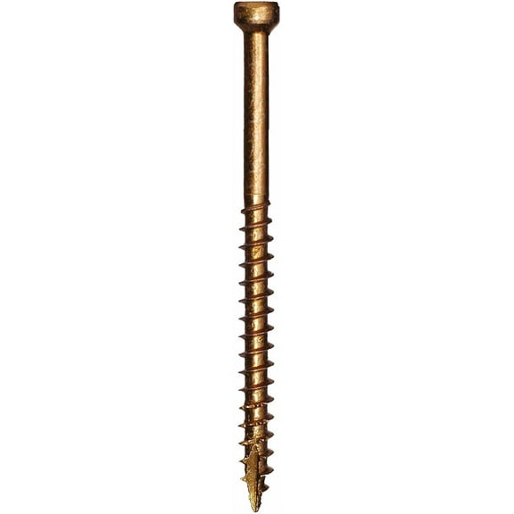GRK Finish/Trim Wood Screw HandyPak - Self-Drilling, #8, Steel - 100 Pack, 1-1/2 In.