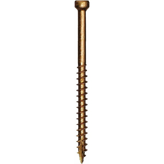 GRK Finish/Trim Wood Screw HandyPak - Self-Drilling, #8, Steel - 100 Pack, 1-1/2 In.