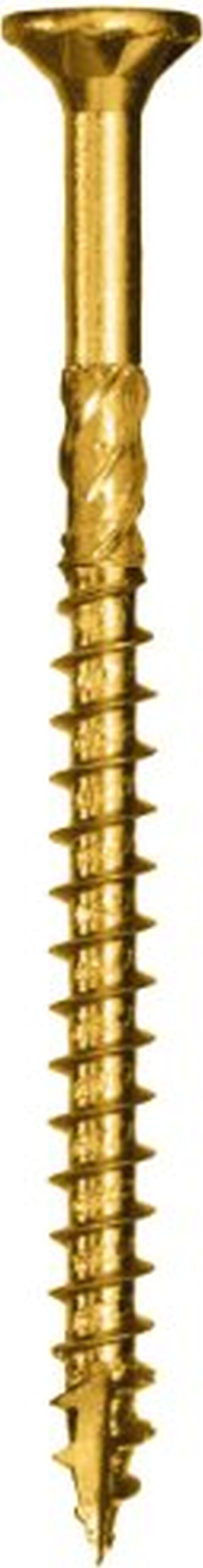 GRK Fasteners 5914189 650 Piece R4 Countersink No. 8 x 2.5 in. Multi-Purpose Screws Yellow Zinc