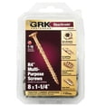 thumbnail image 1 of GRK Fasteners 96080 Framing and Decking Screw, #8 Thread, 1-1/4 in L, Coarse Thread, Countersunk Head, Star Drive, Steel Yellow - pack of 110, 1 of 10