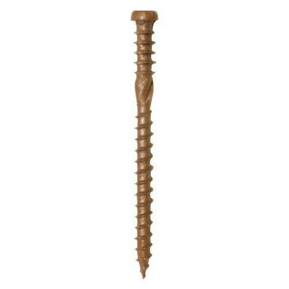 GRK Fasteners 5914932 Kameleon Coarse Star Composite Deck Screws No. 9 x 2.5 in. - Tan- pack of 2