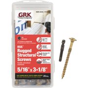 GRK RSS 5/16 in. x 3-1/8 in. SCREWS 25CT