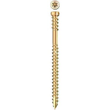 GRK Trim Head Composite Deck Screws - 2-1/2" Stainless Steel Screws For Decking (100 Pack)