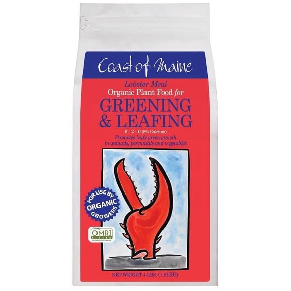 Coast Of Maine GRN&LEAFING PLANT FD 4LB Residential Use, Standard Application