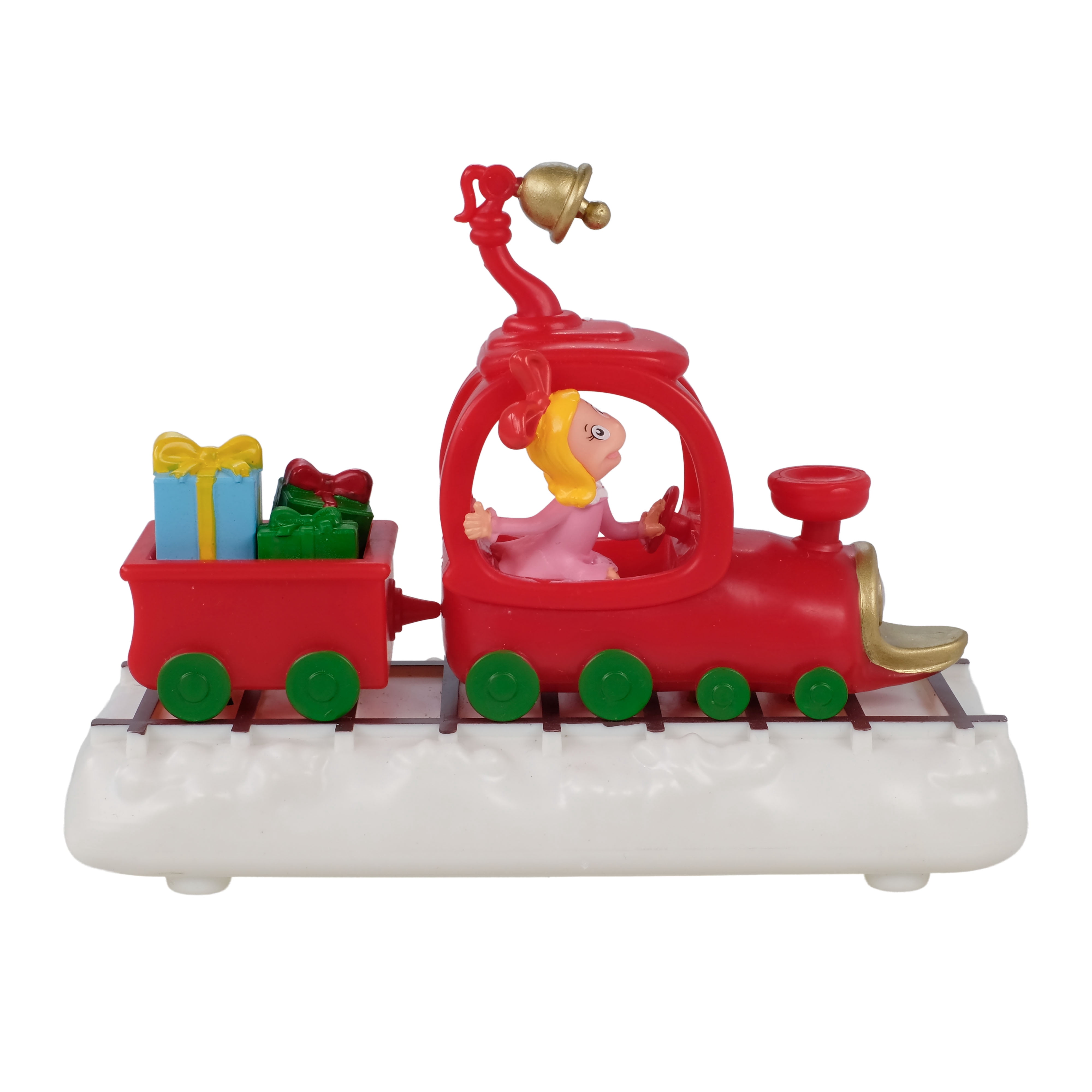 Dr. Seuss The Grinch Christmas Train Tabletop Figurine with Cindy Lou Who