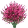 thumbnail image 1 of GRNSHTS 8 Bundles Artificial Lavender Flowers Outdoor Fake Flowers ,UV Resistant No Fade Faux Plastic Plants Garden Porch Window Box Decor (Rose), 1 of 14