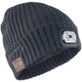 thumbnail image 1 of GRNSHTS Bluetooth 5.0 Beanie LED Hat , Musical Knitted Cap Wireless Headphone w/ Built-in Stereo Speakers & Mic, Men Women Winter Warm LED Hat, Ideal for Sport Running Skiing Hiking Cycling Camping, 1 of 15