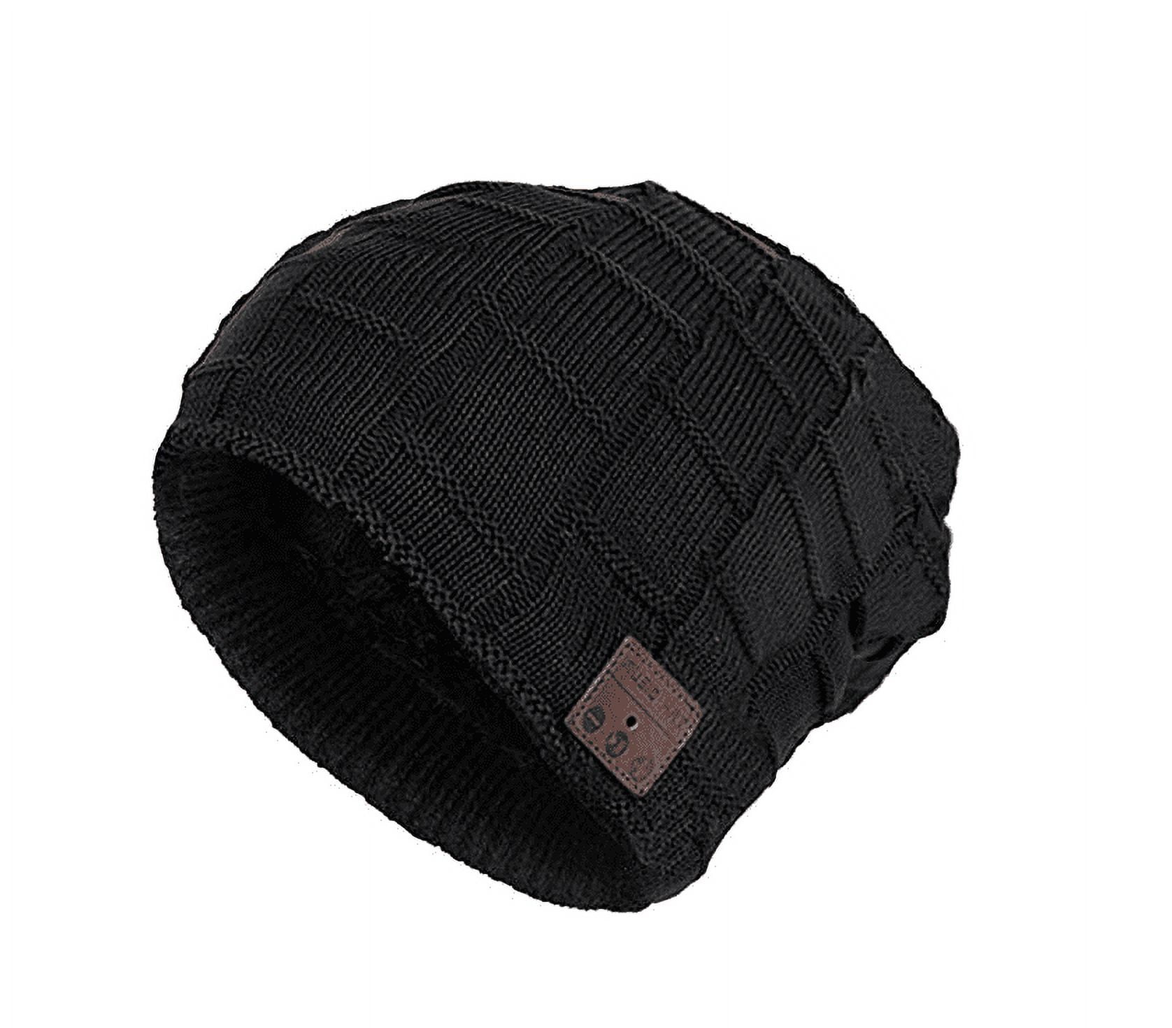 GRNSHTS Bluetooth Beanie for Men, V4.2 Wireless, Built-in HD
