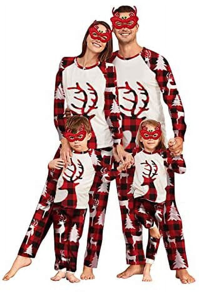 GRNSHTS Christmas Family Matching Pajamas Set Adult Mens Womens Kids ...