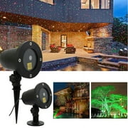 GRNSHTS Christmas Laser Projector Lights, Red and Green, 25 ft x 25 ft