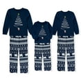 thumbnail image 1 of GRNSHTS Christmas Pajamas for Family Matching Family Christmas Pajamas Set PJS Holiday Xmas Family Jammies Sleepwear (Navy Blue,Mom L), 1 of 9