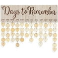 thumbnail image 1 of GRNSHTS Family Birthday Board DIY Wooden Calendar Wall Hanging Birthday Reminder Plaque,with 100 Wooden Tags,Great Gift for Mom Grandma,Days to Remember, 1 of 15