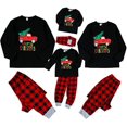 thumbnail image 1 of GRNSHTS Matching Family Christmas Pajamas Plaid Xmas Holiday Sleepwear Jammies Clothes Long Sleeve PJs Set, 1 of 16