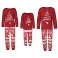 thumbnail image 1 of GRNSHTS Matching Family Christmas Pajamas Red Buffalo Plaid Xmas Holiday Sleepwear Jammies Clothes Long Sleeve PJs Set, 1 of 9