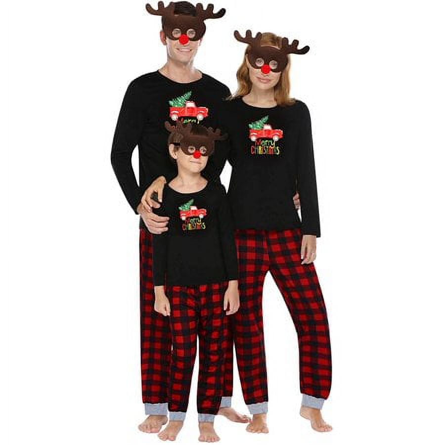 GRNSHTS Matching Family Pajamas Sets Christmas Matching Holiday Pjs ...