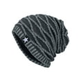 thumbnail image 1 of GRNSHTS Mens Unisex Knit Winter Beanie Ski Hat Skull Cap Fleece Lined Warm Slouch Cap (Gray), 1 of 1