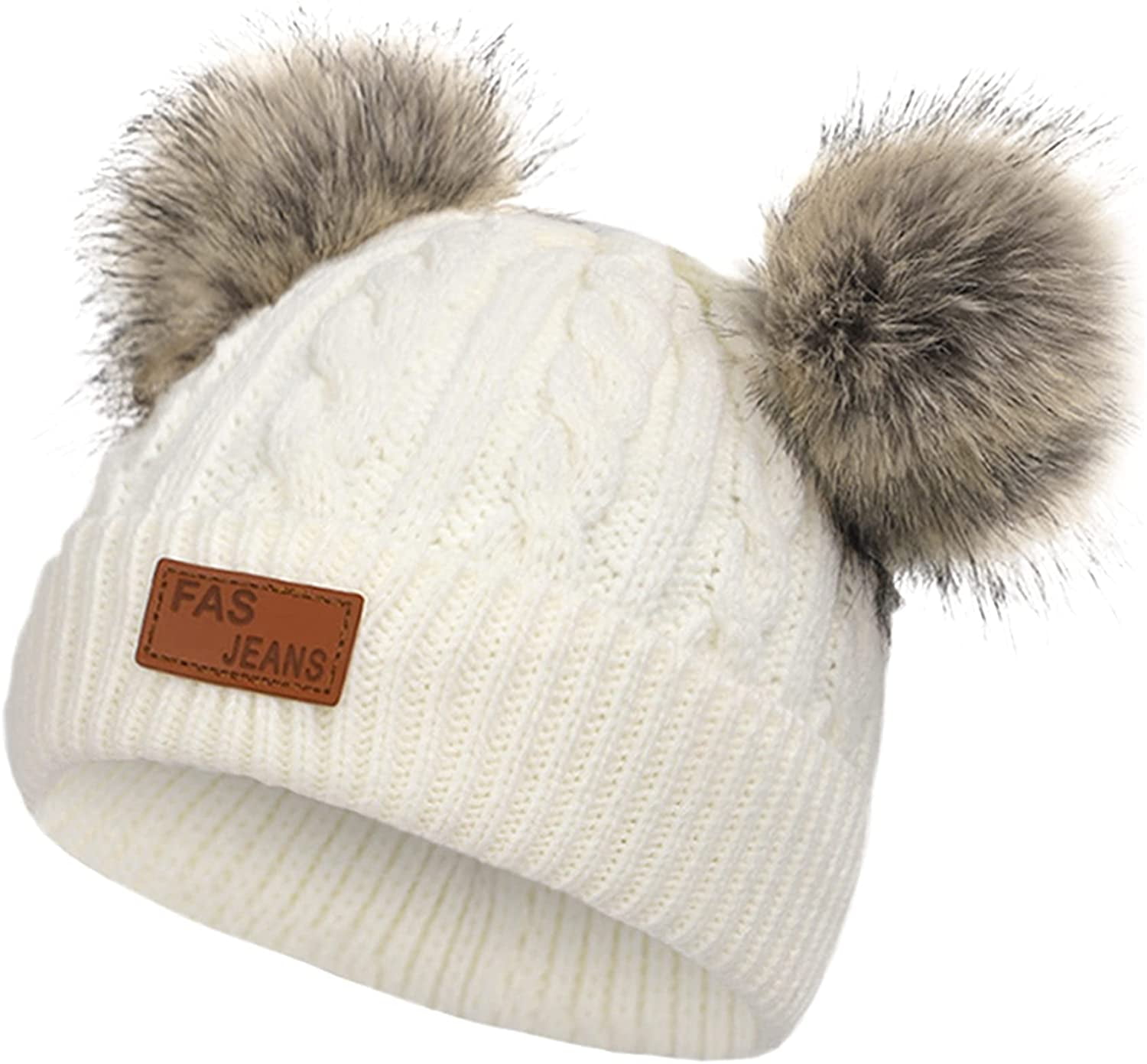 Bonnet Bébé Joe Fresh En Acrylique - Motif Pingouin, Pompon - Taille 12-24 Mois - Occasion