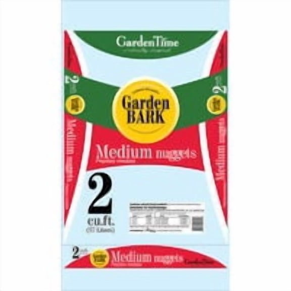GRO-WELL Garden Time Decorative Bark Mulch Nuggets - Pack of 3