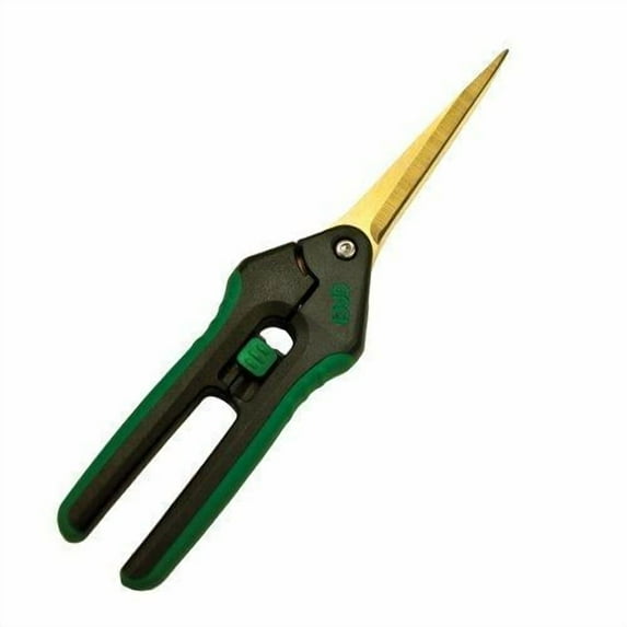 GRO1 Titanium Coated Straight Blade Trimming Grow Scissor Hydropoincs