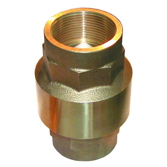 GROCO 1/2" Bronze In-Line Check Valve | Bundle of 10