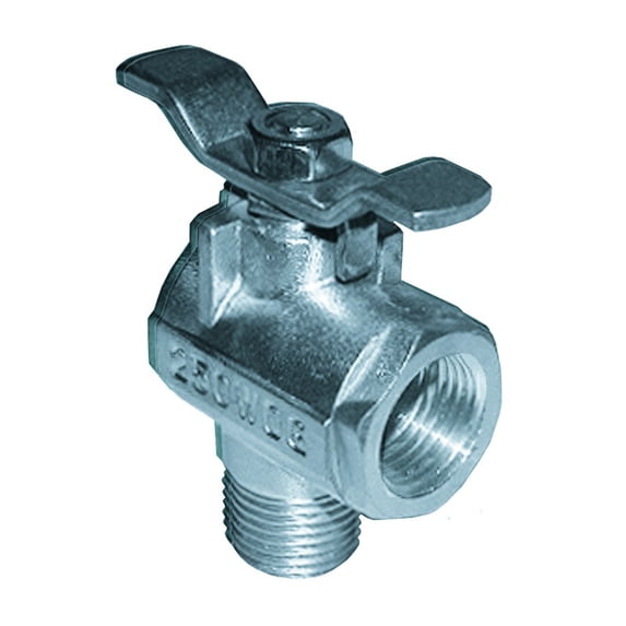 GROCO 1/2" NPT 90° Stainless Steel Fuel Valve | Bundle of 10