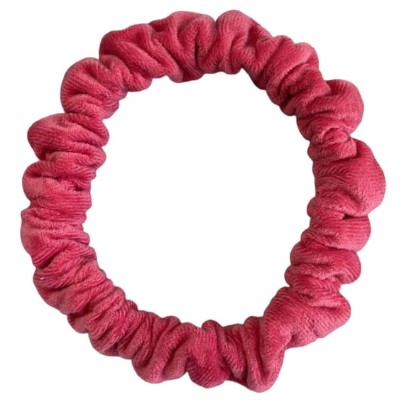 GROFRY 1 Set Heatless Curling Iron Good Curls Harmless Wave Forming Hairstyle Fixing Bouncy 2-in-1 Hair Curler Face Wash Hair Band Home Supply,Rose Red