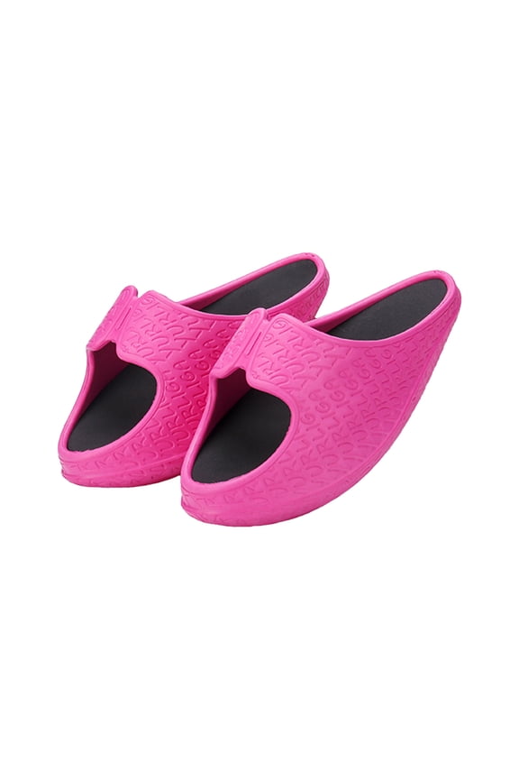 1Pair Body-shaping Slippers Correct Leg Type Elasticity Fitness Shaking Slides Shoes for Lady