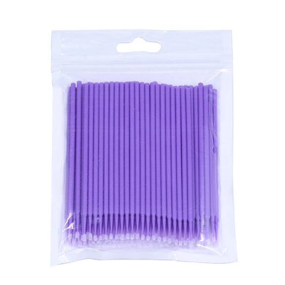 GROFRY 200Pcs Cotton Swab Disposable Easy to Use Good Craftsmanship Eyelash Extension Micro Swab for Home