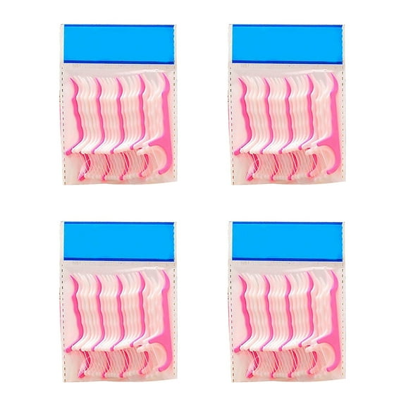GROFRY 25-250Pcs Dental Floss Flosser Pick Teeth Toothpicks Stick Oral Care Tooth Clean