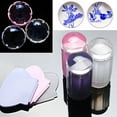 thumbnail image 1 of GROFRY Clear Nail Art Jelly Stamper Stamp Scraper Set Polish Stamping Manicure Tools, 1 of 7