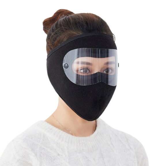 GROFRY Cycling Face Cover Windproof Transparent Anti-fog Thermal Sports Headwear for Riding