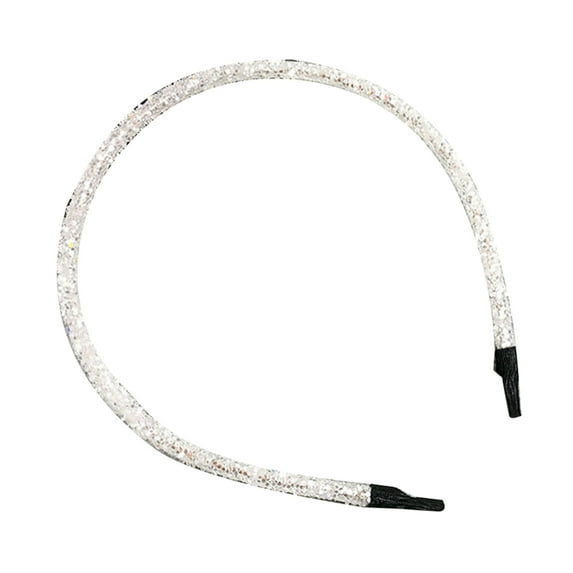 GROFRY Fashion Glitter Sequined Hair Hoop Hairband Women Face Washing Headband Headwear