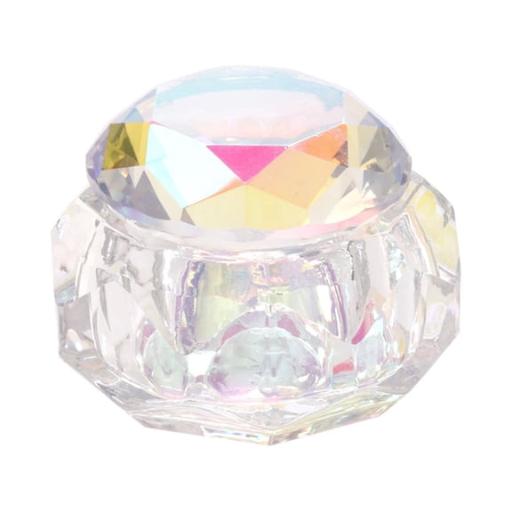 GROFRY Nail Art Dappening Dish Wide Application Wear Resistant Accessory Nail Acrylic Liquid Powder Dappen Plate Bowl for Salon
