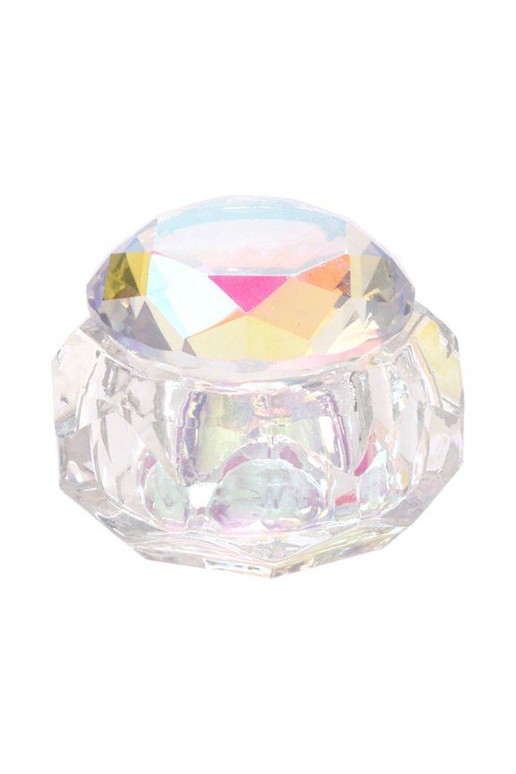 Nail Art Dappening Dish Wide Application Wear Resistant Accessory Nail Acrylic Liquid Powder Dappen Plate Bowl for Salon