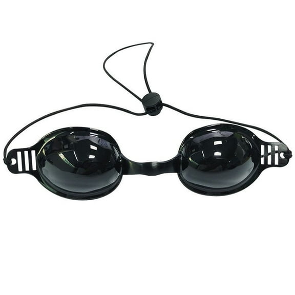 GROFRY Soft Sunbathing Eyewear Creative Shading Glasses for Beach Beauty Tanning Protection from Strong Light Sources,Black