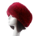 thumbnail image 1 of GROFRY Solid Color Women Hat Solid Color Faux Fur Headwear Brimless Empty Top Hat for Skiing, 1 of 8