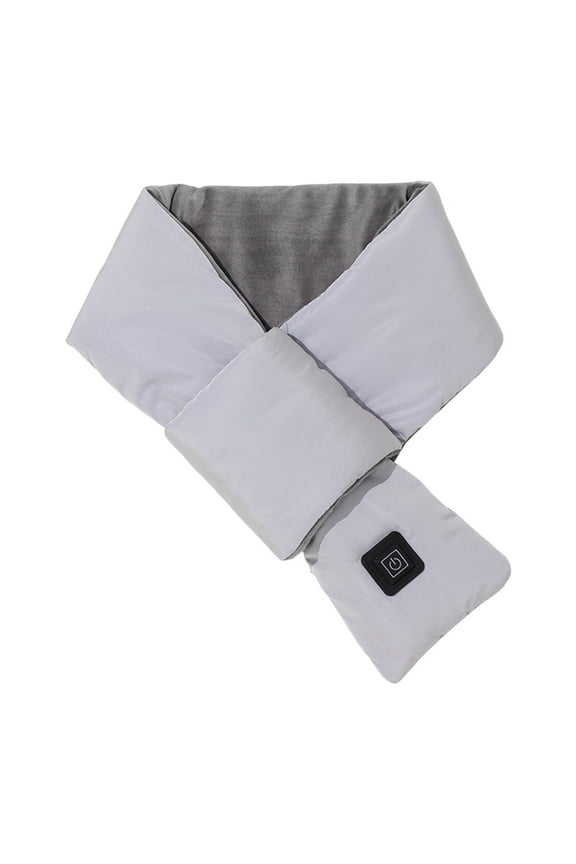 USB Heating Scarf Friendly to Skin Fast Heating Super Soft One-key Start Adjustable Temperature Keep Warm USB Powered Heating Scarf Electric Neck Warmer for Women