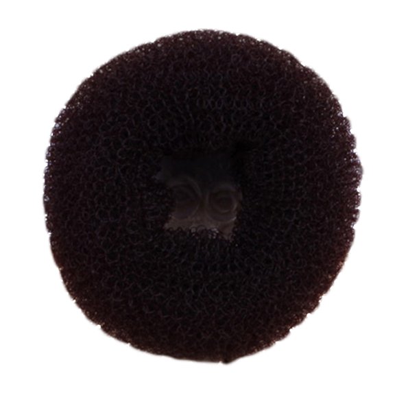 GROFRY Women Hair Circle Rope Fluffy Donut Bun Maker Braider Headwear Hairstyle Tool