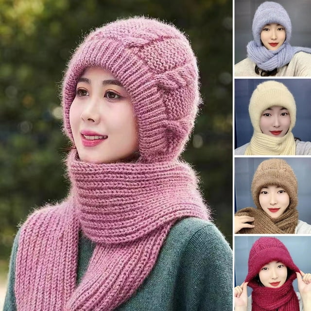 GROFRY Woolen Hat Windproof Nonshrink Washable No Shedding Stretchy