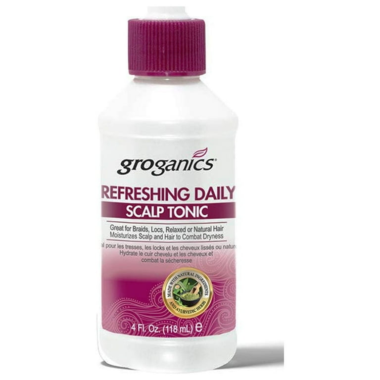 GROGANICS Refreshing Daily Scalp Tonic (4oz) GROGANICS Refreshing Daily Scalp Tonic (4oz)
