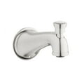 thumbnail image 1 of GROHE 13 603 Cast Brass Nickel Wall Mounted Tub Spout Faucet, 1 of 2