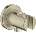thumbnail image 1 of GROHE 28629EN1 Tempesta Wall Union With Hand Shower Holder, Brushed Nickel, 1 of 2