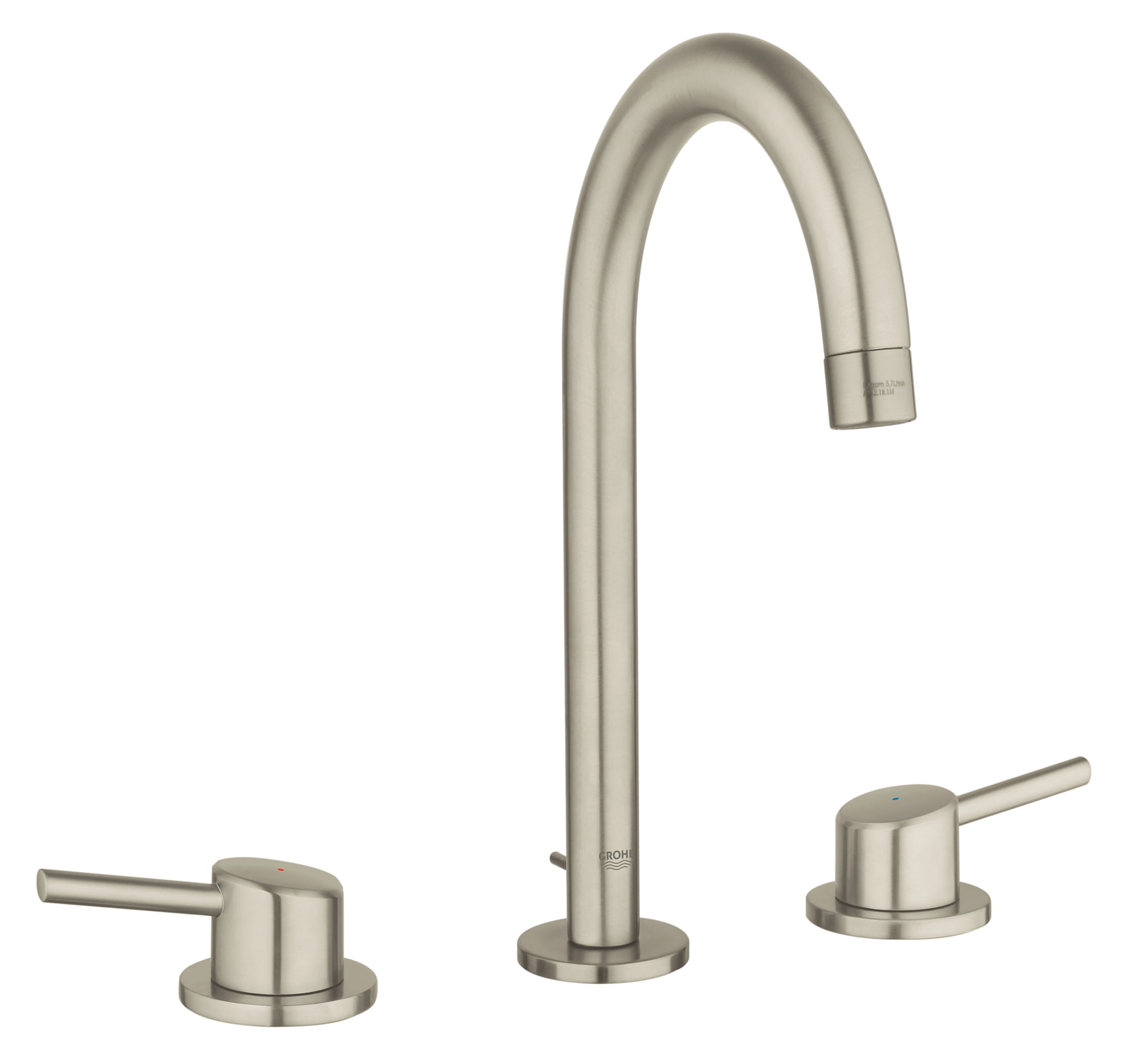 GROHE Concetto Chrome 8in Widespread Two-Handle Faucet