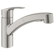 Grohe Eurosmart 30306DC1 Eurosmart Single-Handle Dual Spray Pull-Out Kitchen Faucet in Grohe Supersteel